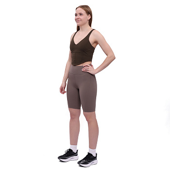 ANBV002-1 Велосипедки Yoga коричневый